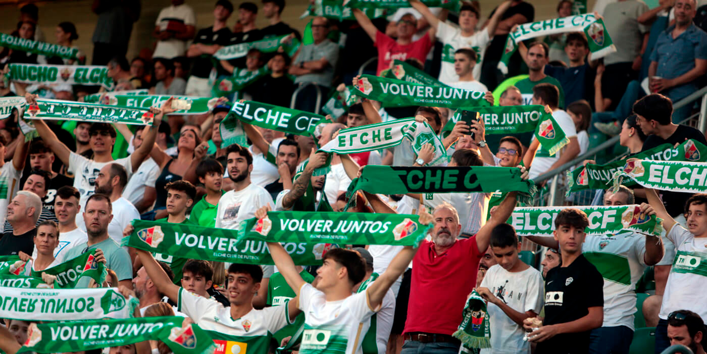 El destino del Elche CF˸ no saber rendirse