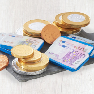 Dinero de chocolate Favorina