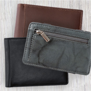 Cartera de cuero Livergy