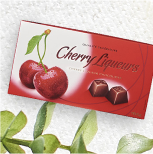 Bombones de licor de cereza