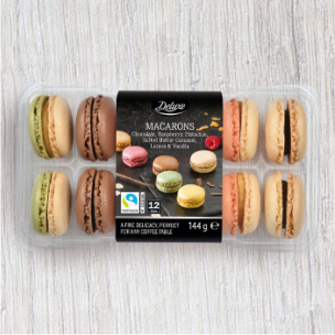 Macarons frescos Deluxe