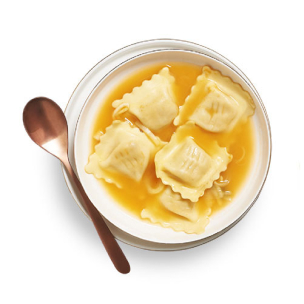 Pasta con salsa de marisco
