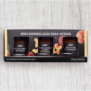 Mini mermeladas para quesos Deluxe