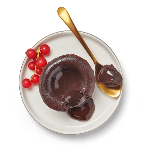 Coulant de chocolate negro