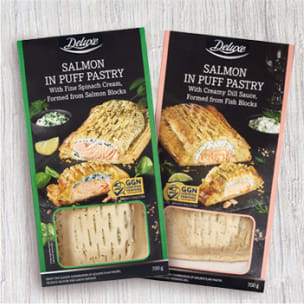 Hojaldre de salmón 700 g Deluxe