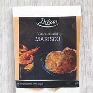 Vieira rellena 3 variedades 1 ud. Deluxe
