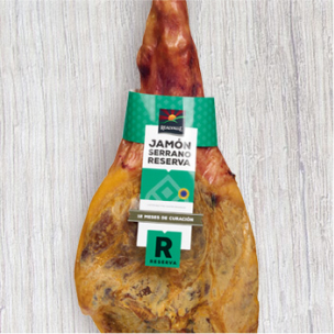 Jamón serrano reserva Realvalle