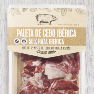 Paleta de cebo ibérica “colocado a mano” Realvalle