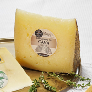 Queso madurado en cava