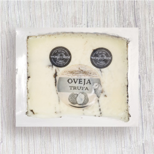 Queso de oveja trufado