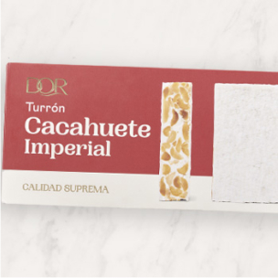 Turrón de cacahuete Dor